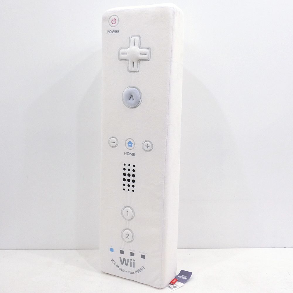 小牧店】タグ付き Wiiリモコン クッション 任天堂ミュージアム 【I712