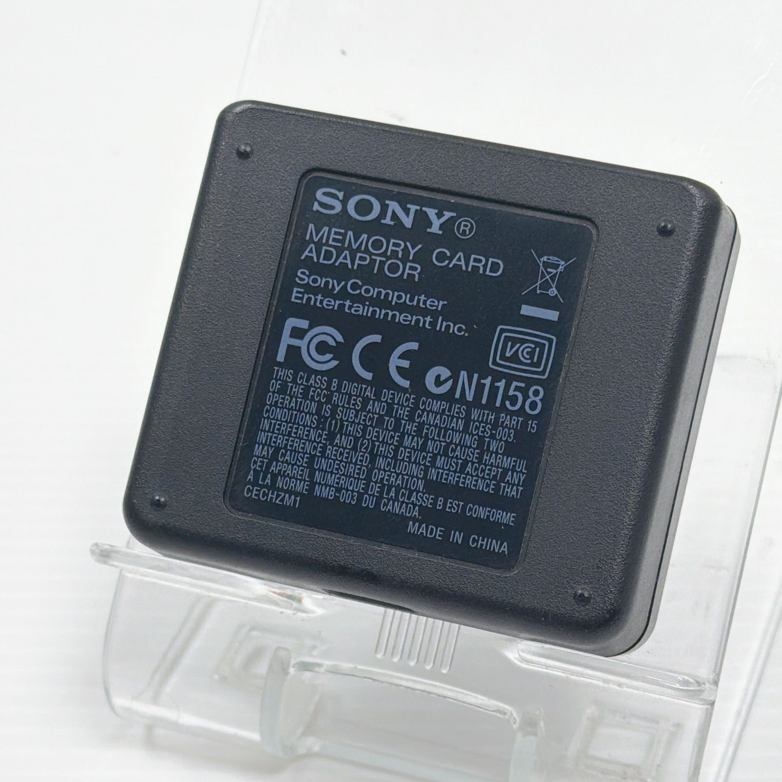 美品 プレステ3 メモリーカード アダプター 動作確認済み SONY CECHZM1