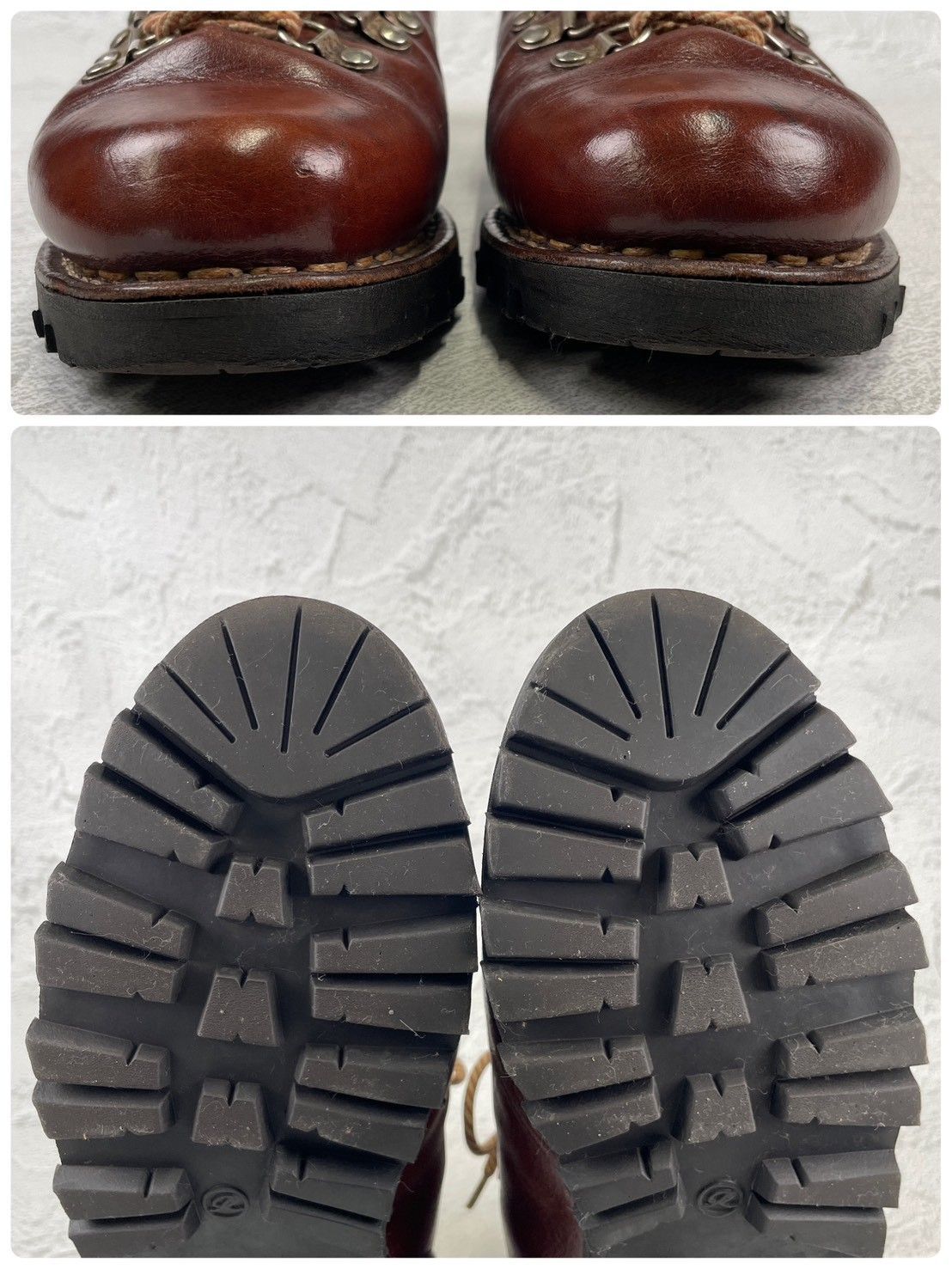  Paraboot パラブーツ AVORIAZ アヴォリアーズ トレッキングブーツ 登山靴 茶 ブラウン UK 7 25 5 cm W 3443 ワークブーツ ブーツ 革靴