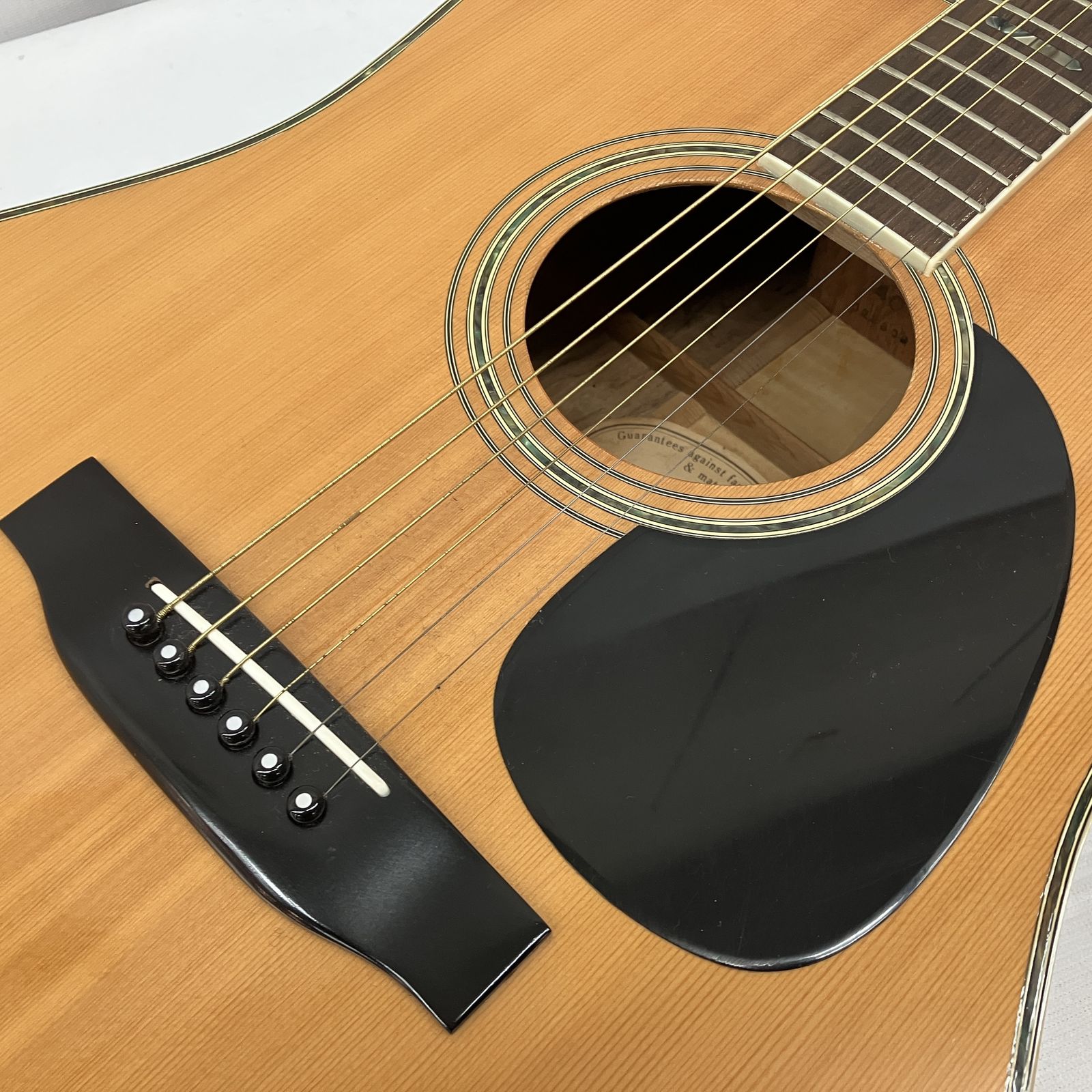 Morris W-40 アコースティック ギター 3ピース 縦ロゴ 弦楽器 モーリス