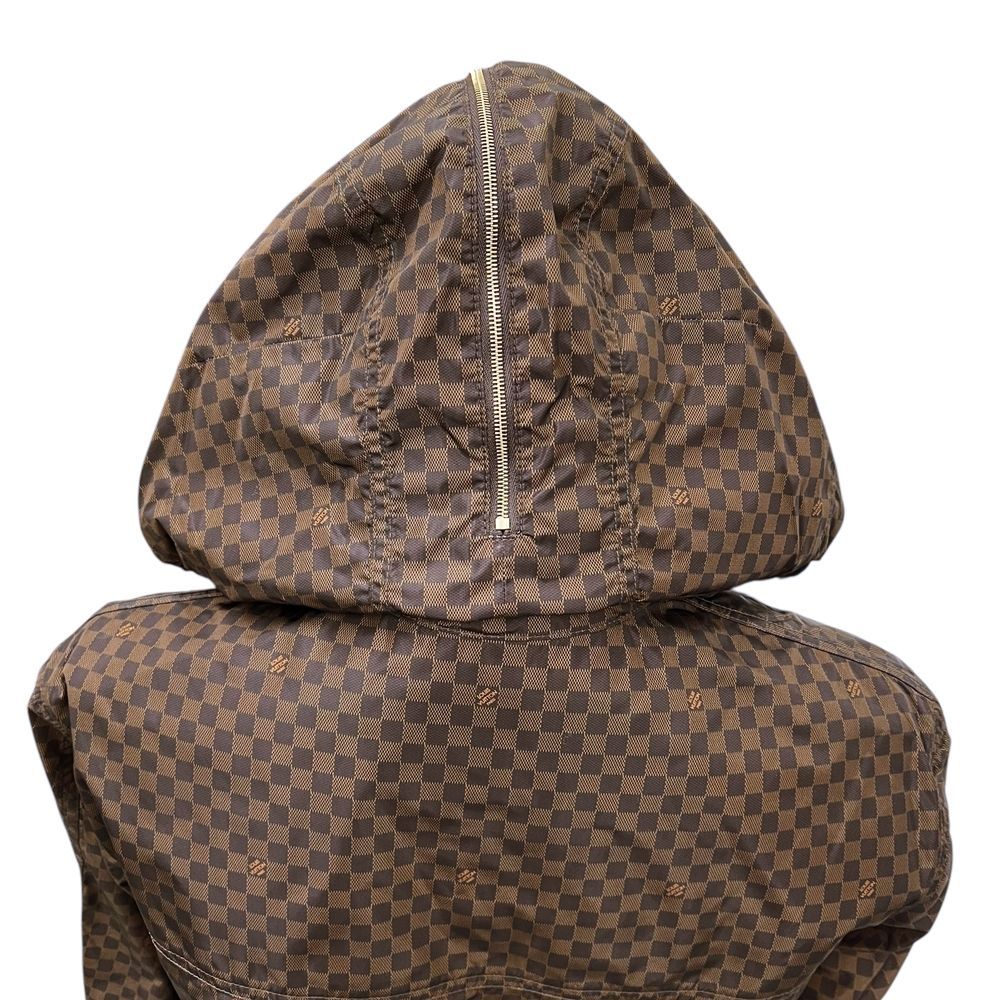 ルイ・ヴィトン ダミエ柄 フーデッドジャケット レディース 36サイズ 楽天市場】【中古】LOUIS VUITTON ルイ ヴィトン ダミエアズール