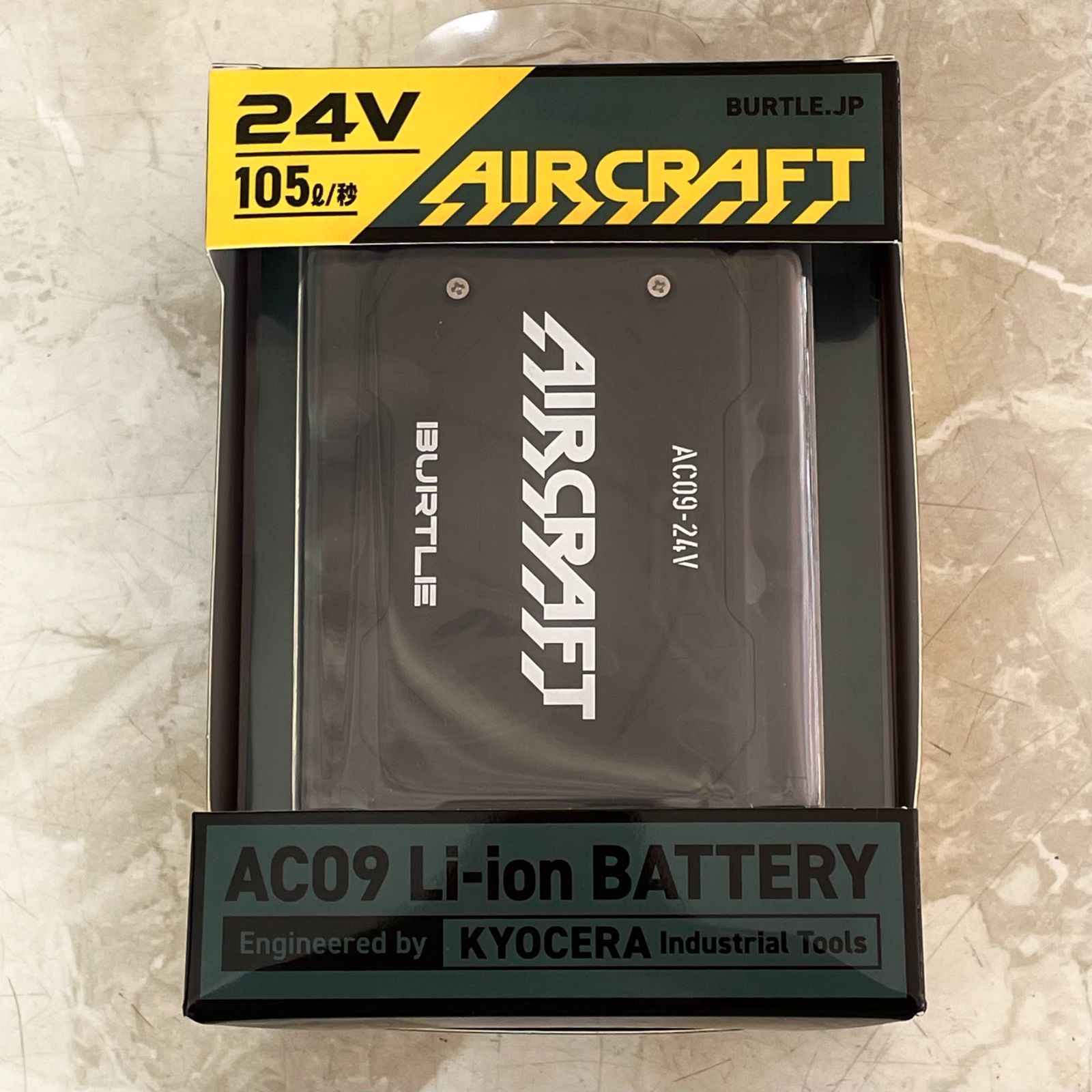 バートル AC 09 BURTLE リチウムイオンバッテリー