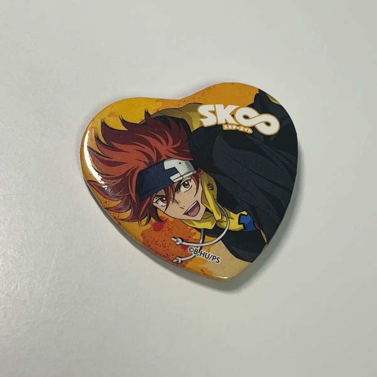 エスケーエイト sk8 レキ ハート 缶バッジ - メルカリ