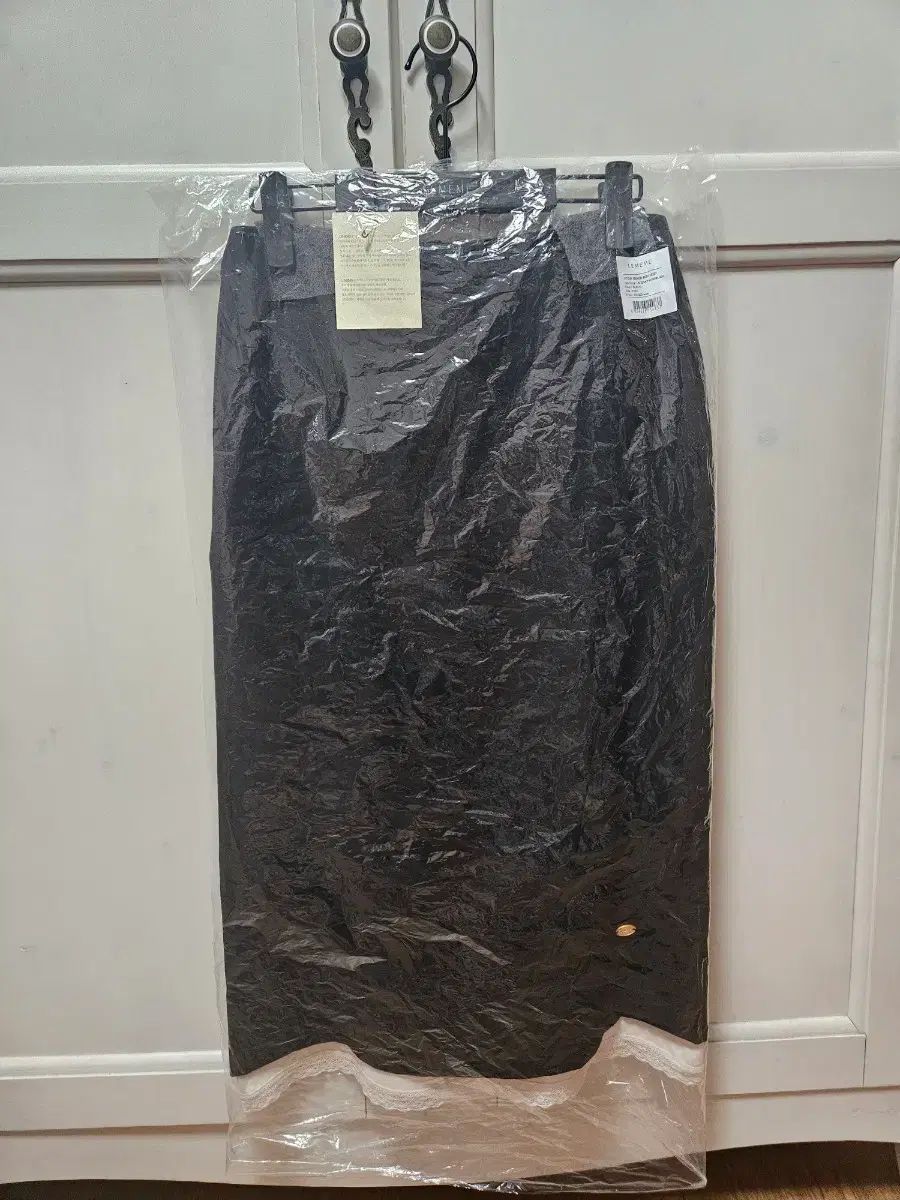 新商品 ルメメ フレンチ ミディ スカート ブラック