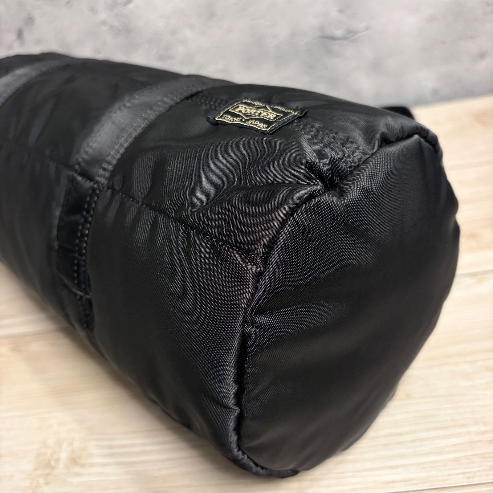 ✨PORTER ポーター タンカー ミニドラム ミニボストン ブラック