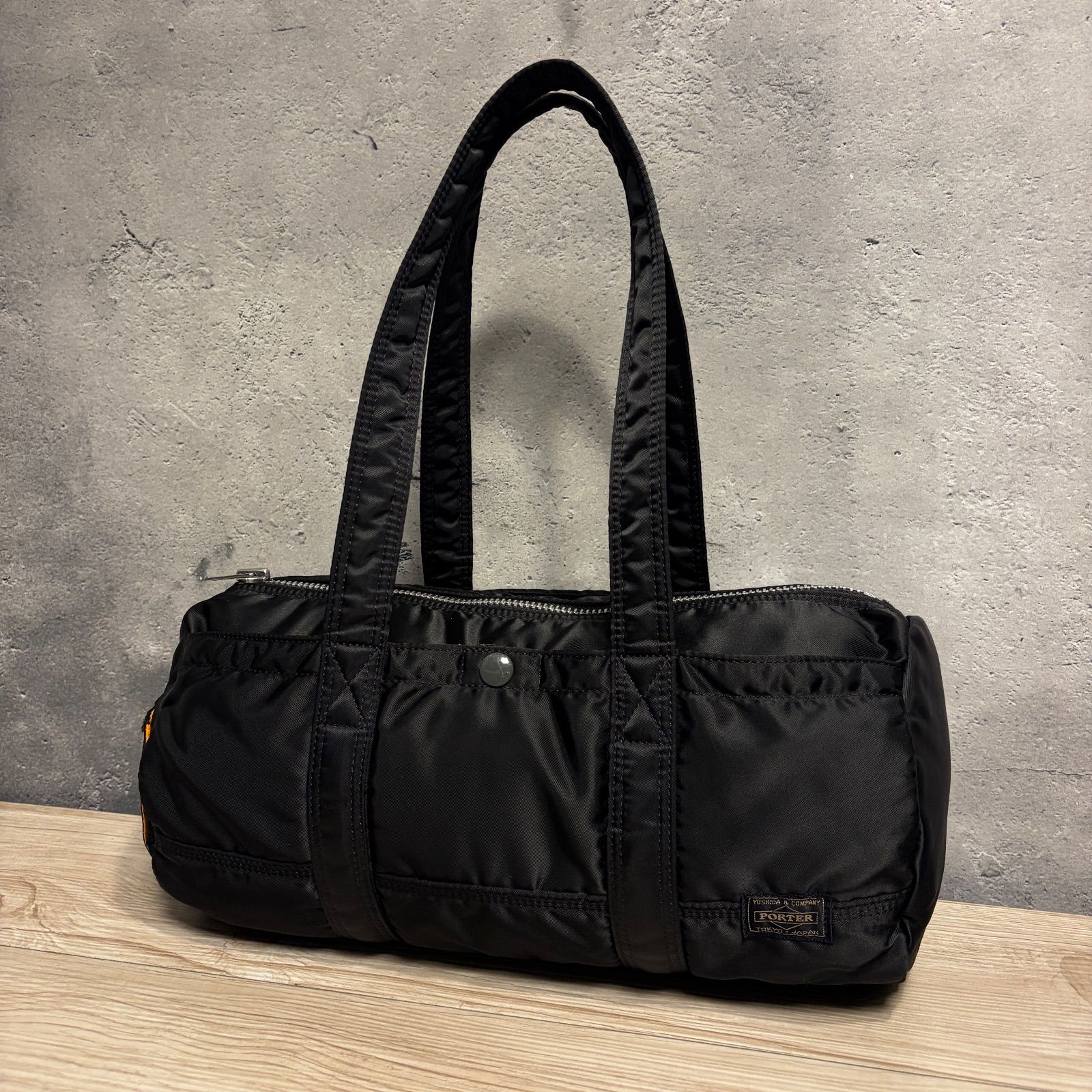 ✨PORTER ポーター タンカー ミニドラム ミニボストン ブラック