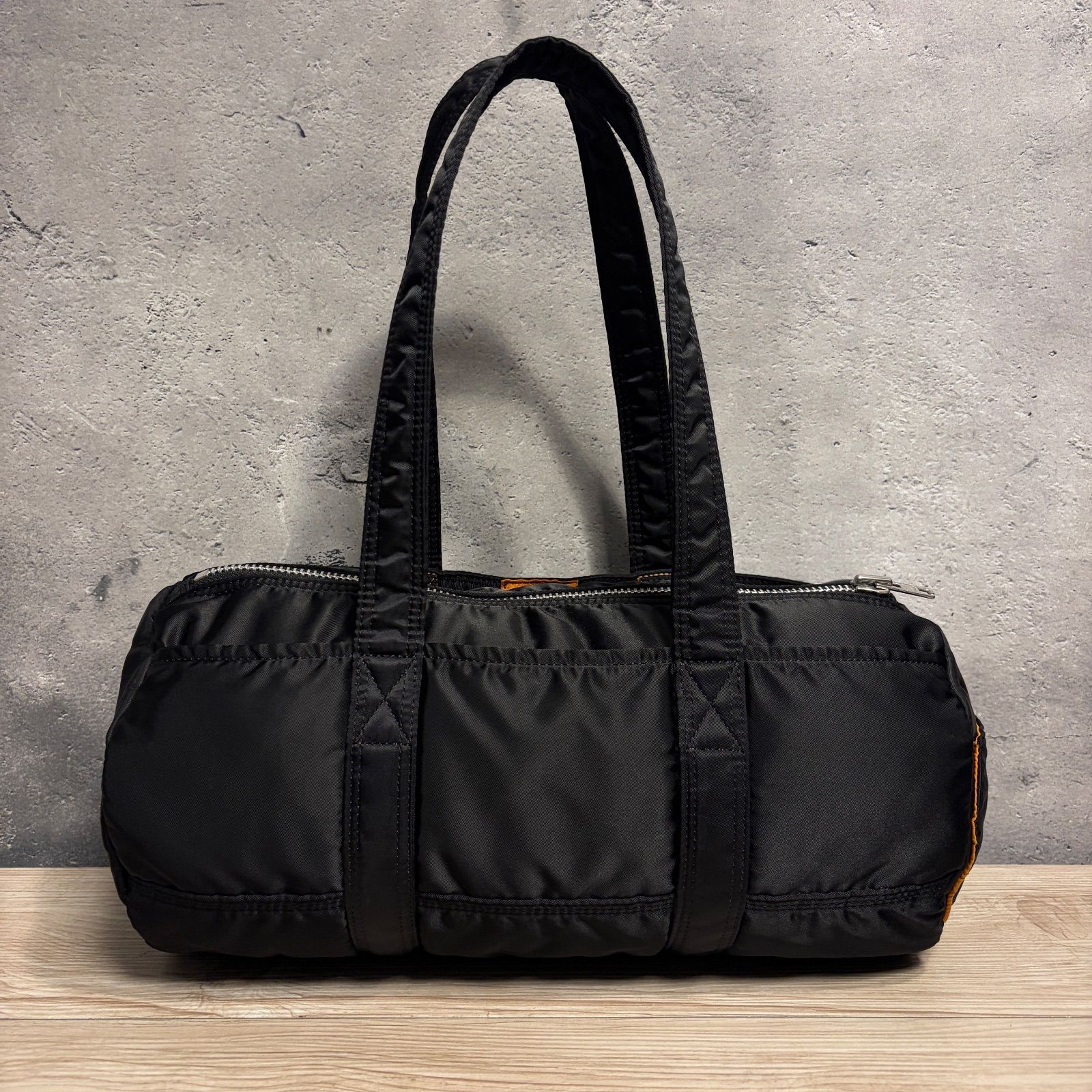 PORTER ポーター タンカー ブラック ミニボストン ドラム 廃盤品 ✨PORTER ポーター タンカー ミニドラム ミニボストン ブラック