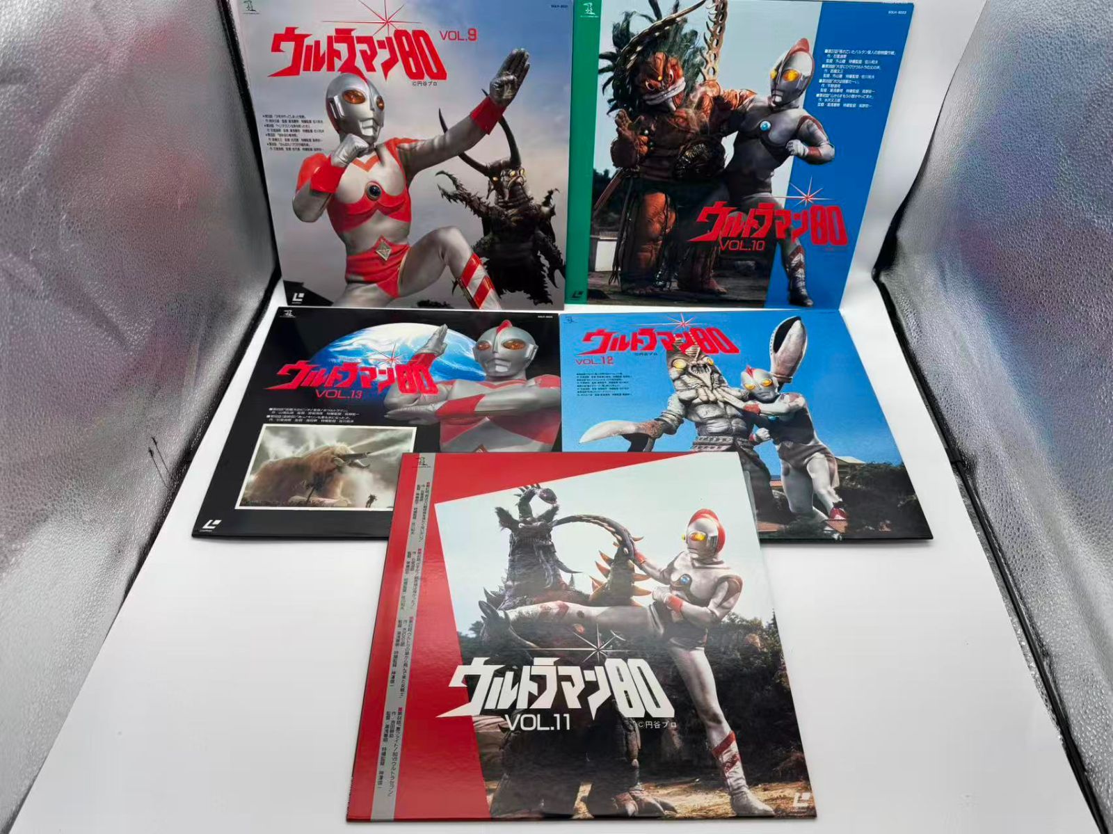 MQ-00113 レーザーディスク 特撮 ウルトラマン80 VOL.9〜13 - メルカリ