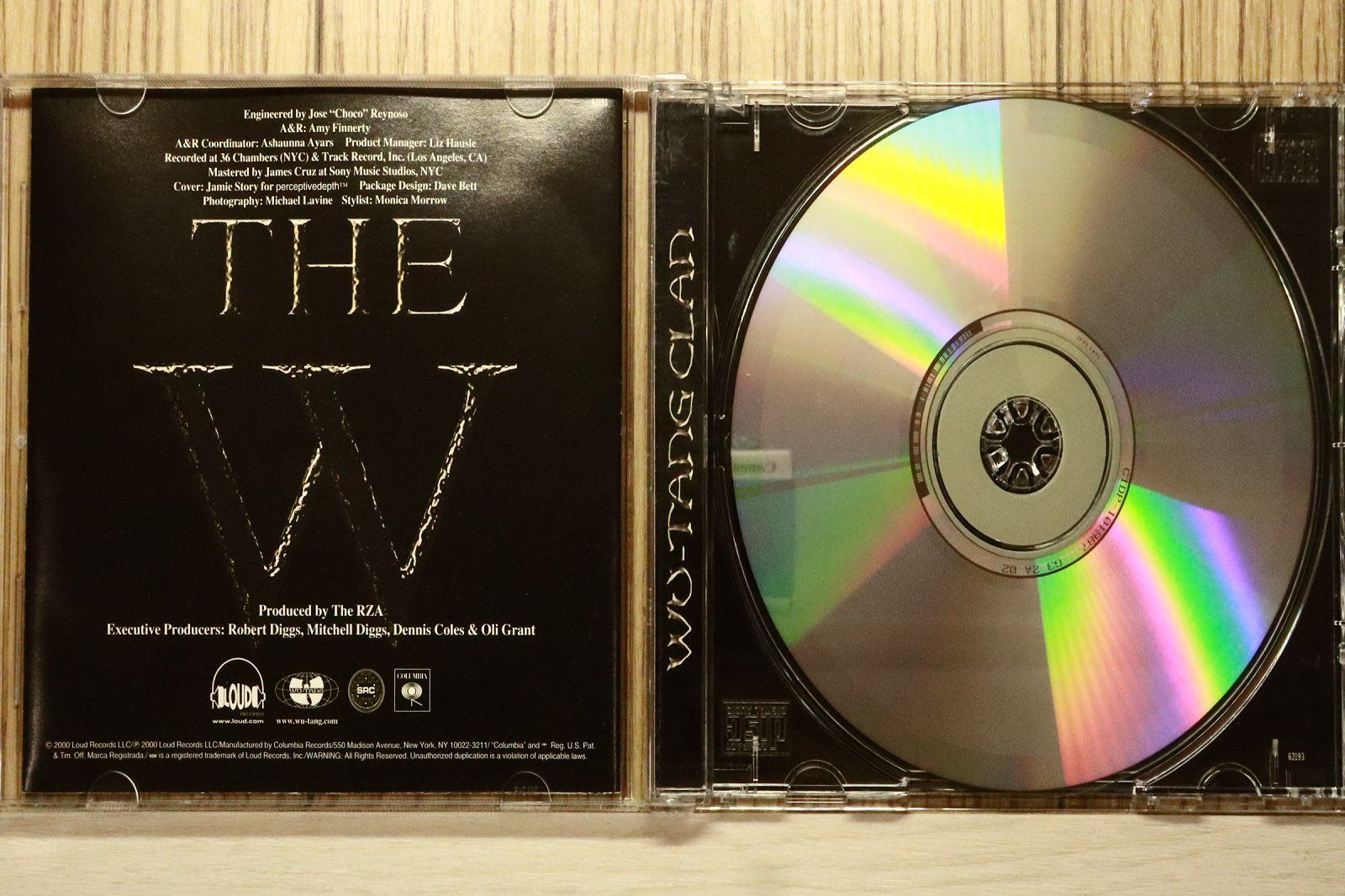 中古CD☆ウータン・クラン/Wu-Tang Clan□ W 【CK62193/0074646219324