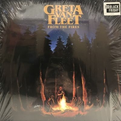 GRETA VAN FLEET FROM THE FIRES YELLOW 状態 AB