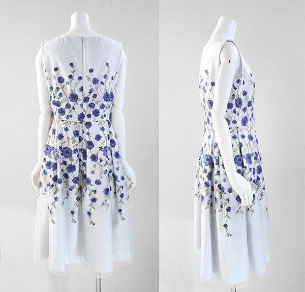 美品* NEMIKA by Leilian ◇ 天海祐希さん レリアン50周年 CM 花刺繍