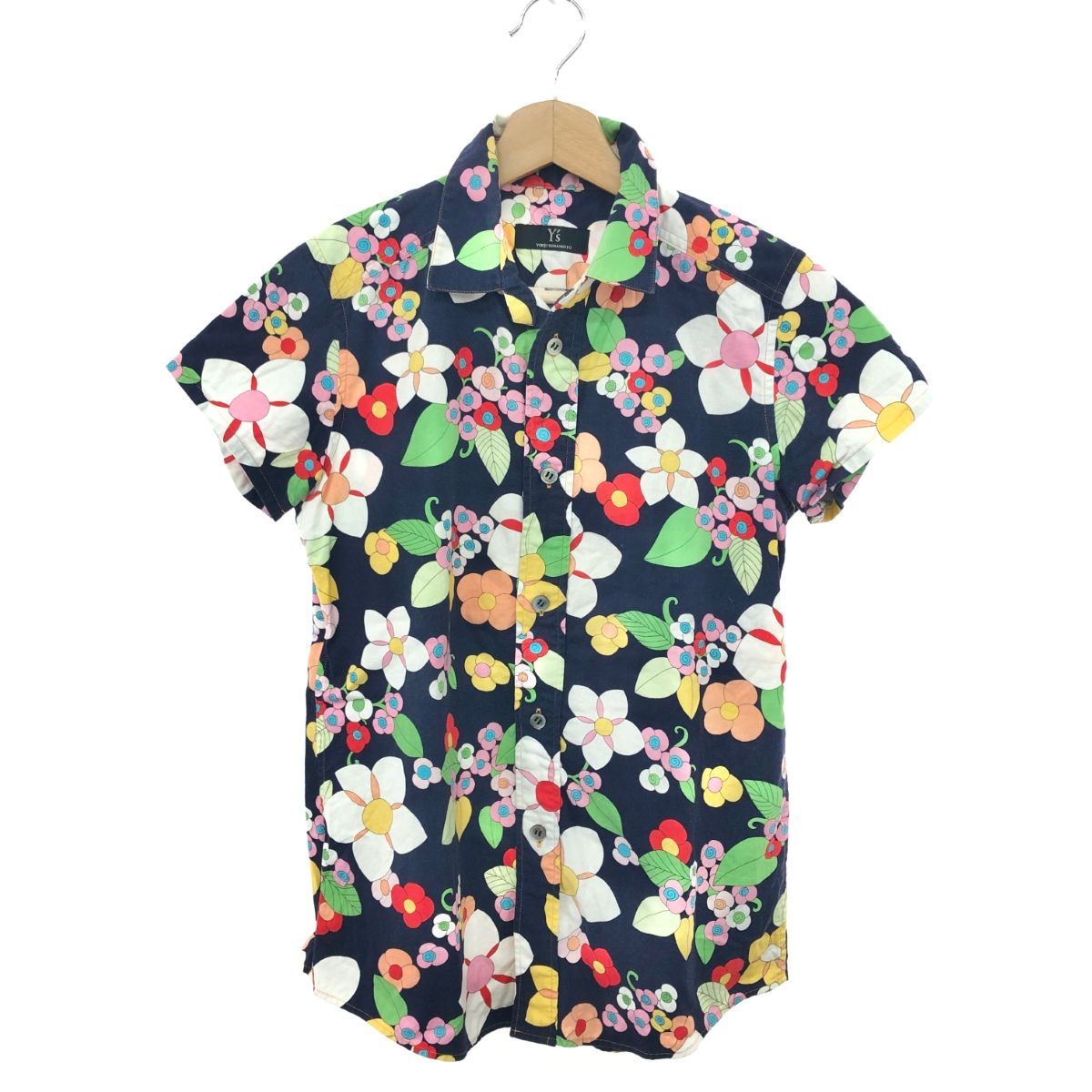 Y's ワイズ ヨウジヤマモト 半袖シャツ サイズ:1 アーカイブ/花柄