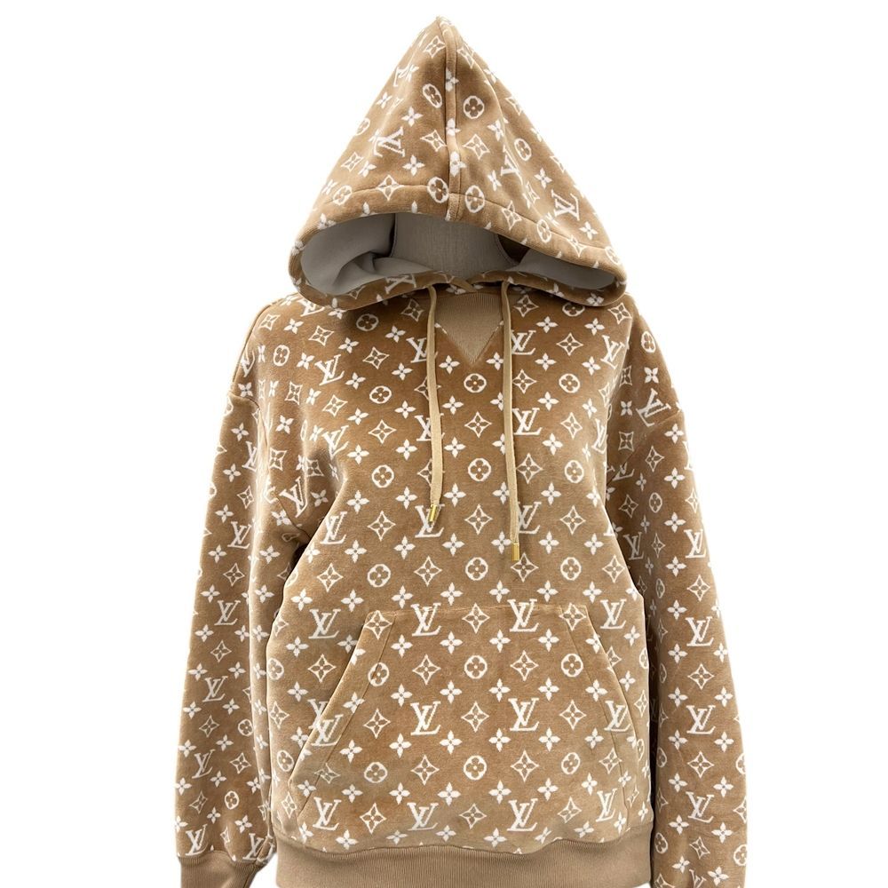 LOUIS VUITTON ルイ ヴィトン モノグラムタウアリングフーディー ジョギングパンツ セットアップ サイズXS