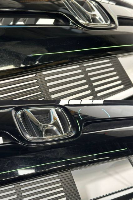 N-BOX JF3 JF4 ディーラーオプション ブラックメッキ フロントグリル