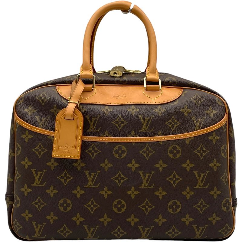 ルイ ヴィトン LOUIS VUITTON ドーヴィル M 47270 ブラウン モノグラム ユニセックス ボストンバッグ