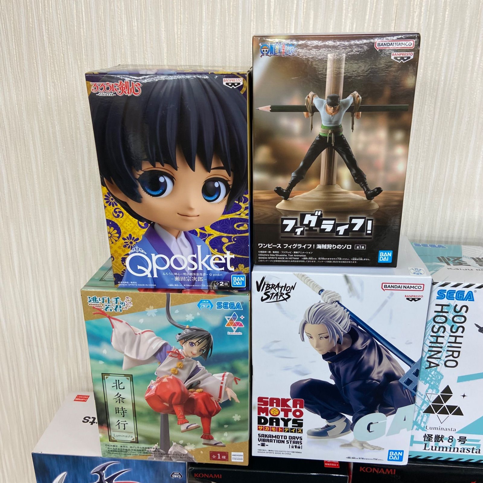 未開封 ジャンプ フィギュア 雑貨 まとめ 計15点 プライズ ワンピース