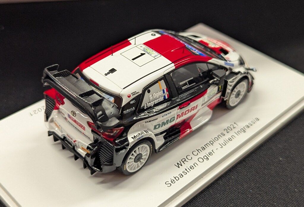 MINIMAX 1 43 Spark model TOYOTA Yaris WRC Winner Rally Monza 2021 S 6595