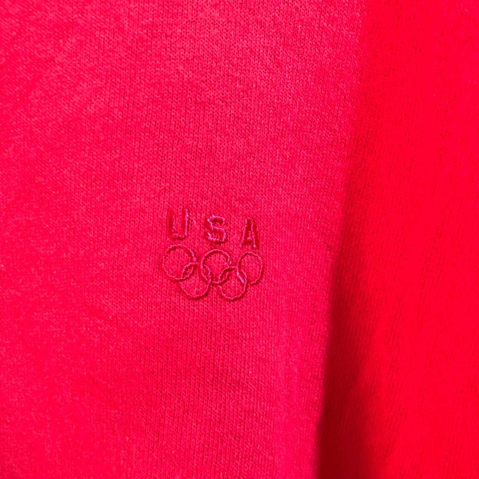 1202 J.C. Penney USA Olympic トレーナー レッド XL ジェーシーペニー 