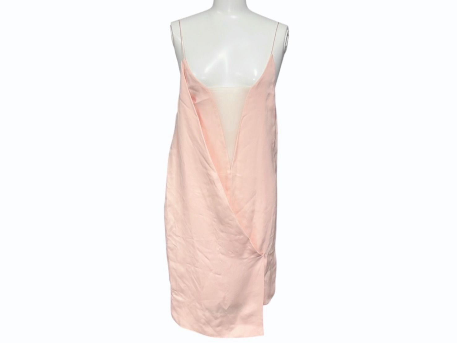 CELINE セリーヌ フィービー期 キャミソール ピンク レーヨン ナイロン ポリウレタン サイズ 36 4 b 008852