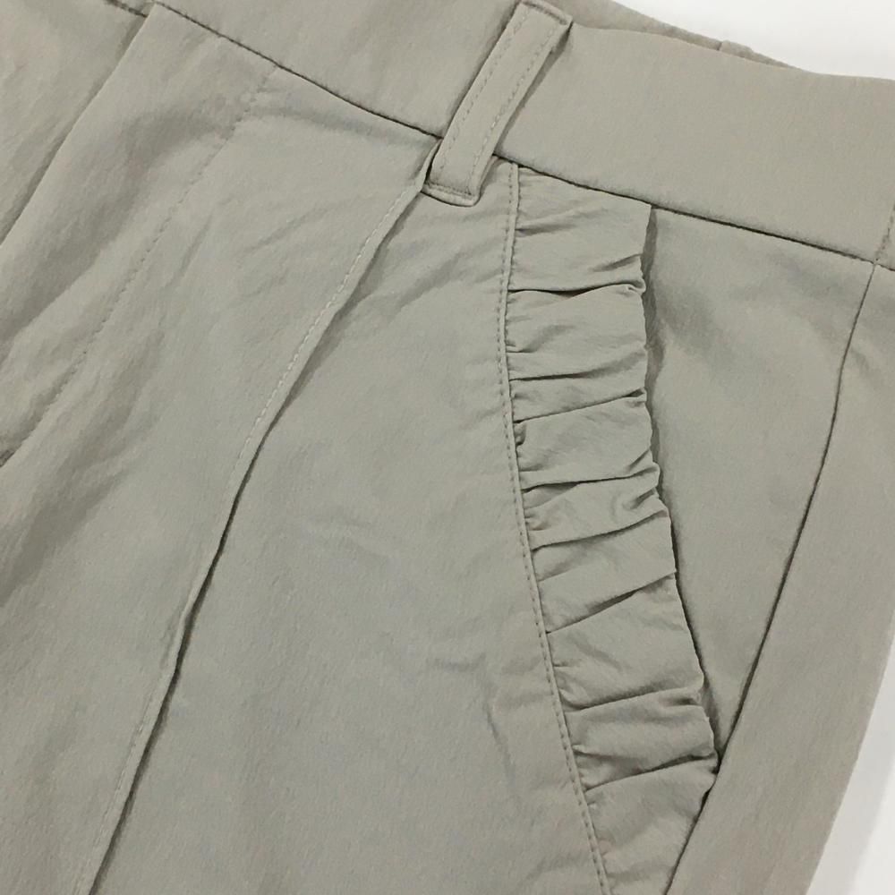 超美品】ヒールクリーク パンツ ライトグレー ナイロン ストレッチ