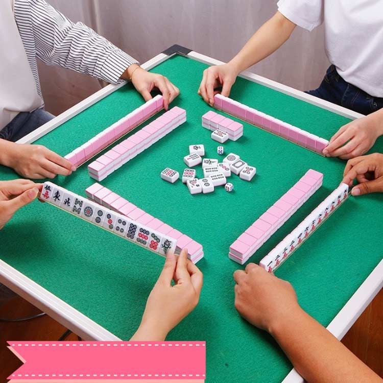 手打麻雀牌セット 24mm 144タイルマージャンパイ 崩れにくい 麻雀牌