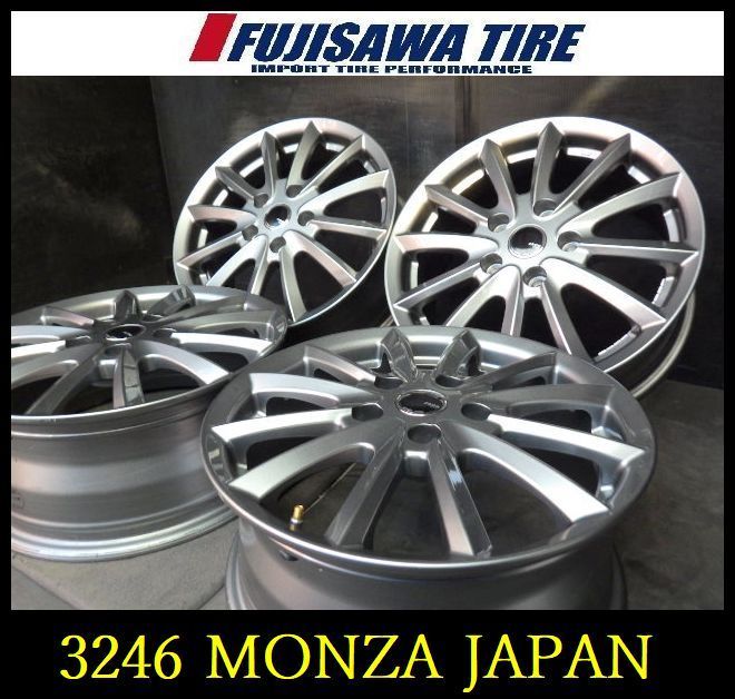 3246 B MONZA JAPAN ZACK JP 016 16 x 6 5 J H 114 3 53 4本
