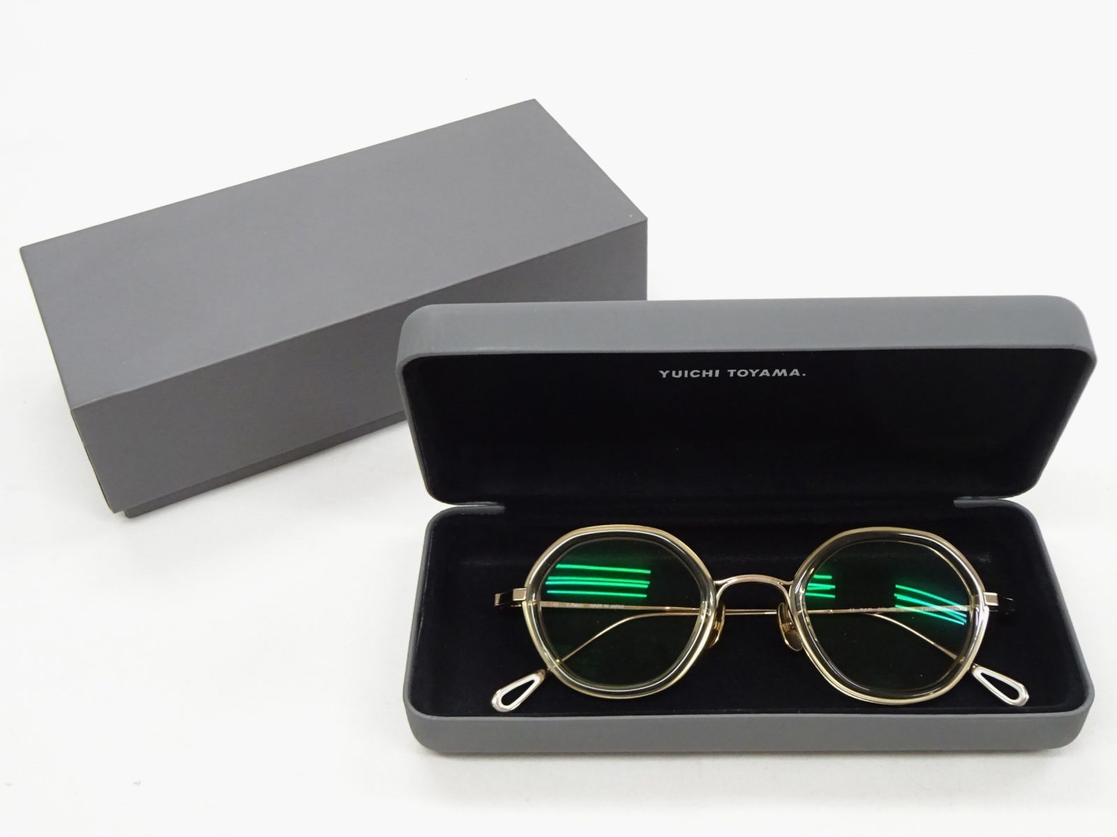 YUICHI TOYAMA. ユウイチ トヤマ. U-142 メガネ V.Reich V.ライヒ