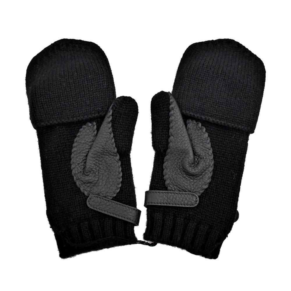 名東】【HERMES】エルメス ボルチモア グローブ ブラック 黒 サイズS