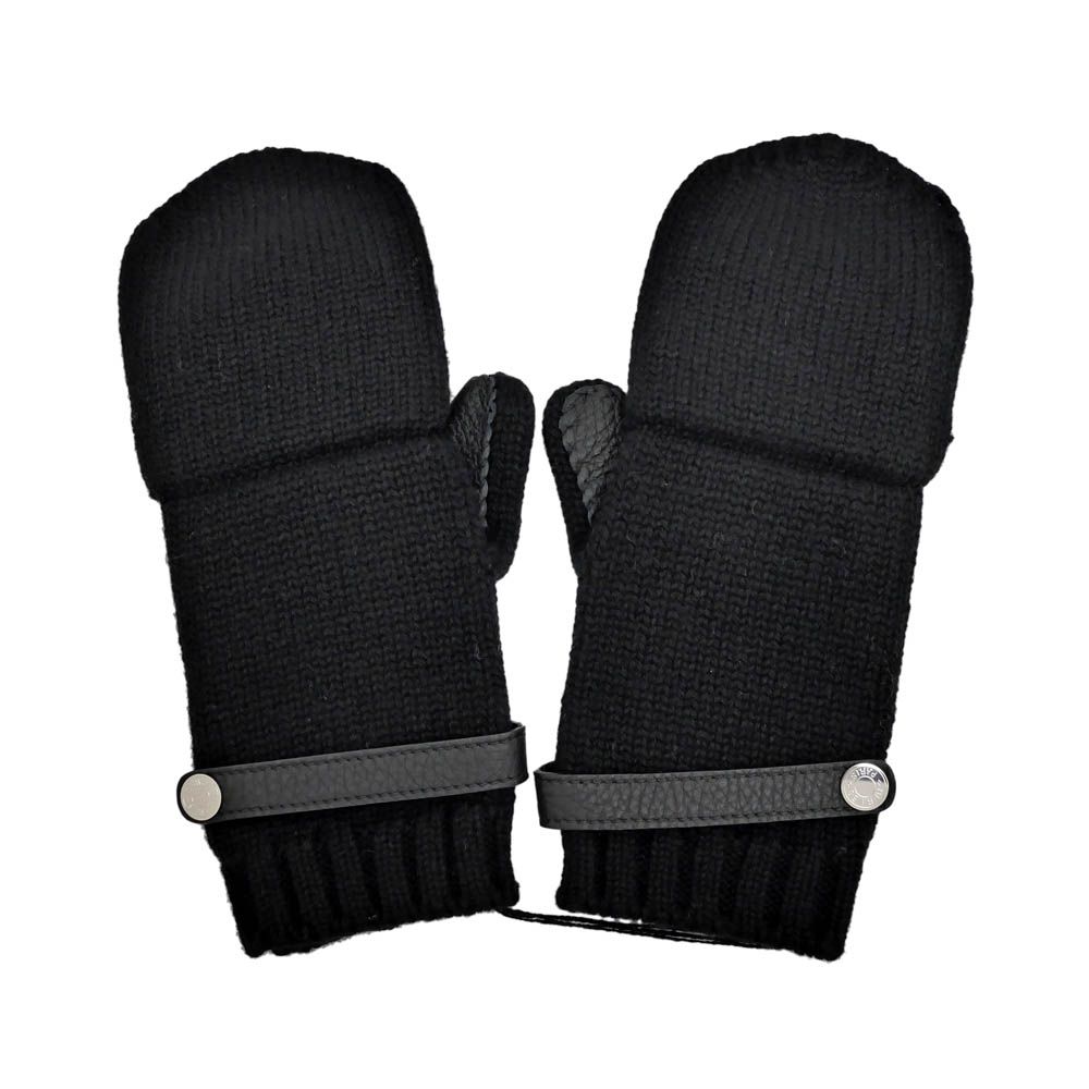 名東】【HERMES】エルメス ボルチモア グローブ ブラック 黒 サイズS