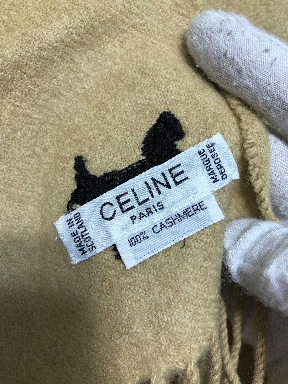  CELINE カシミヤ マフラー レディース メンズ ストール セリーヌ マフラー 小物