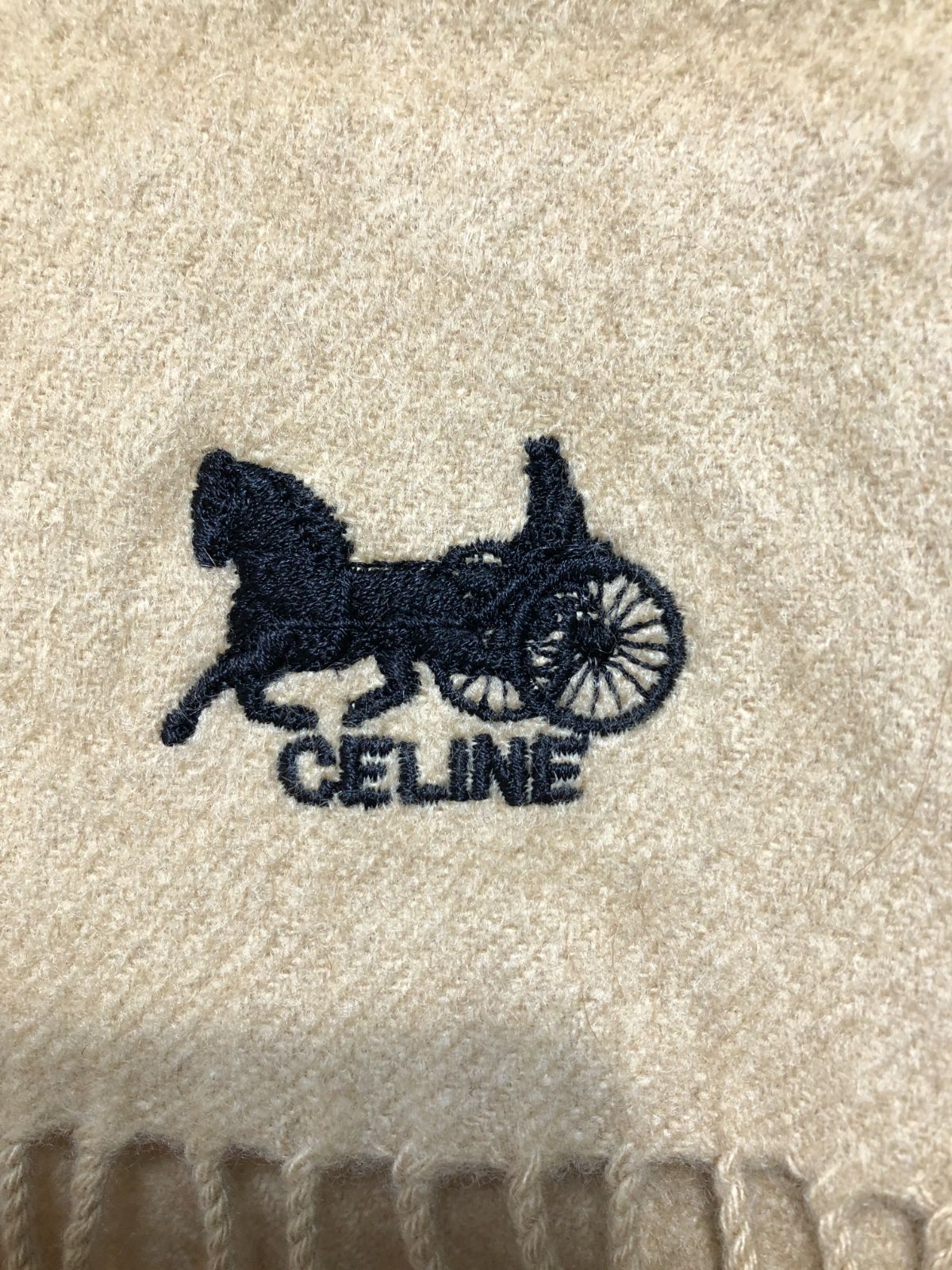 CELINE カシミヤ マフラー レディース メンズ ストール セリーヌ