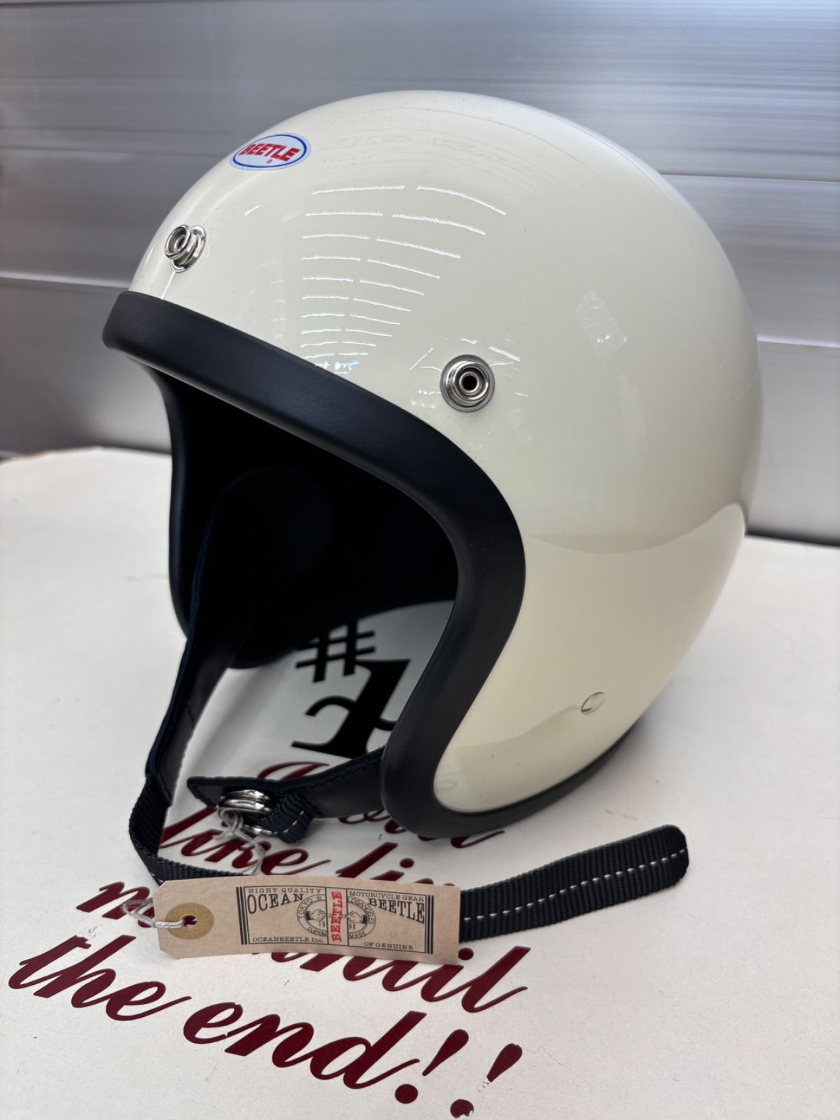 オーシャンビートル PTR アイボリー Lサイズ 美品 oceanbeetle オーシャンビートル OCEANBEETLE PTR アイボリー 各サイズ有り SALE中