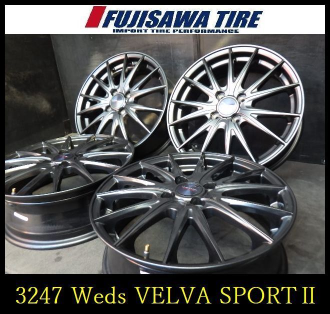 3247 B Weds VELVA SPORTⅡ 16 x 5 J 4 H 100 50 4本