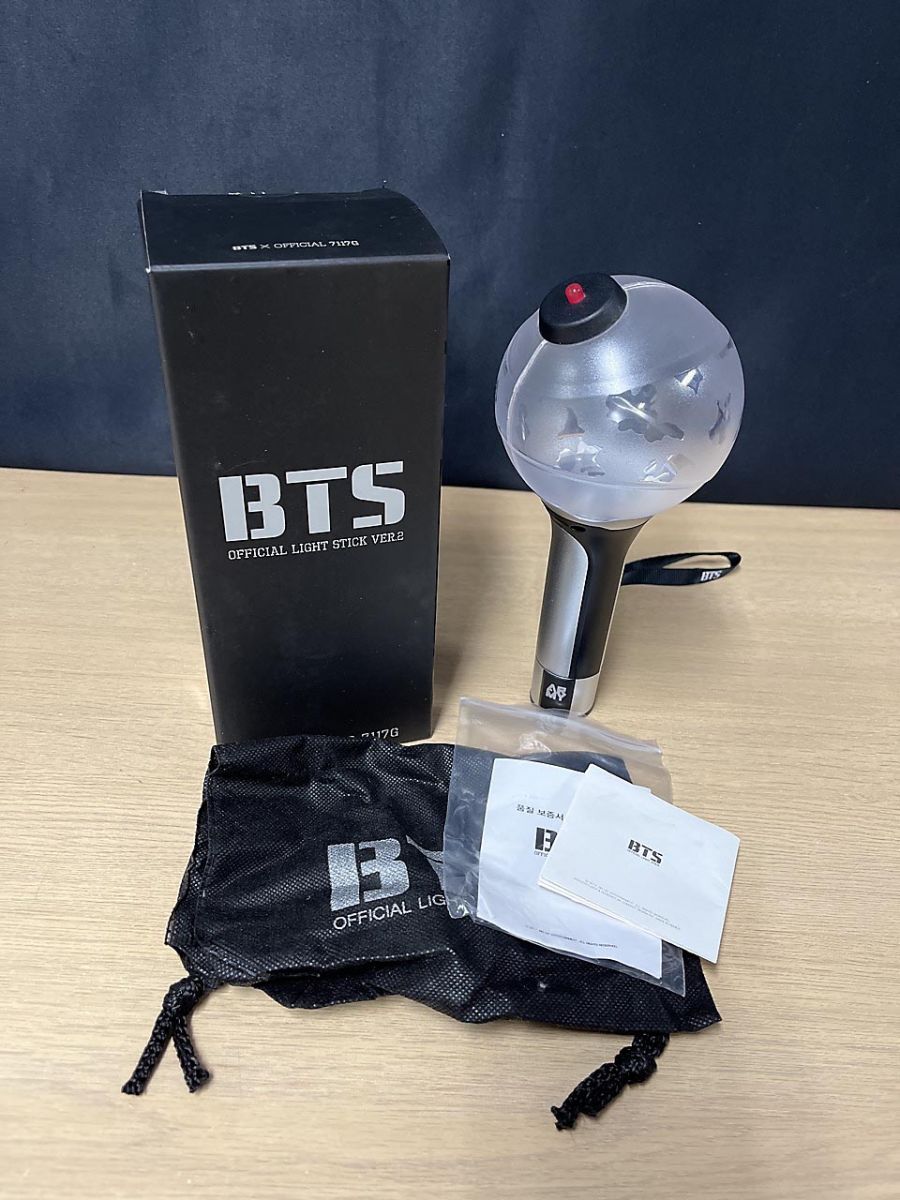 BTS 公式 ペンライト Ver.2 OFFICIAL LIGHT STICK A.R.M.Y BOMB 7117G