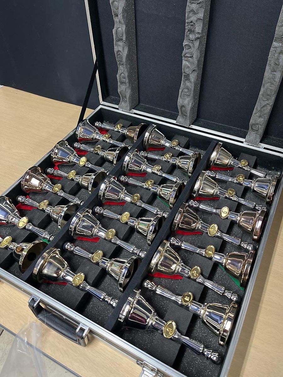 ZEN-ON ハンドベル ハードケース ゼンオン ミュージックベル 全音 楽天市場】ゼンオン/全音 ミュージックベルハードケース MB-SP2用 MBC