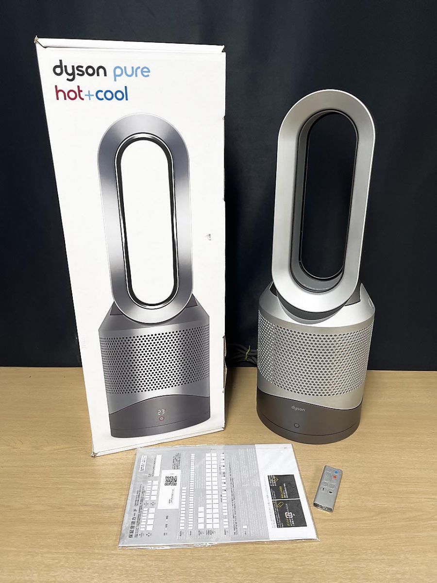 dyson ダイソン HP 00 Hot Cool 空気清浄機能付 ファンヒーター 暖房器具 リモコンあり