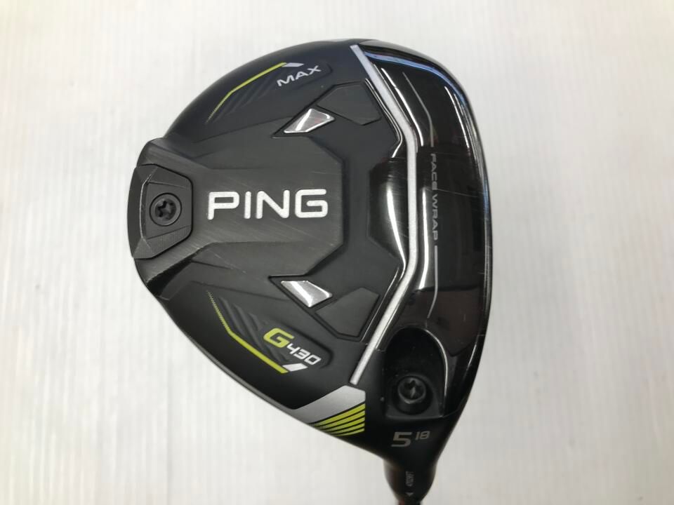 ピン G430 MAX 18度 ALTA J CB BLACK Sフレックス フェアウェイウッド