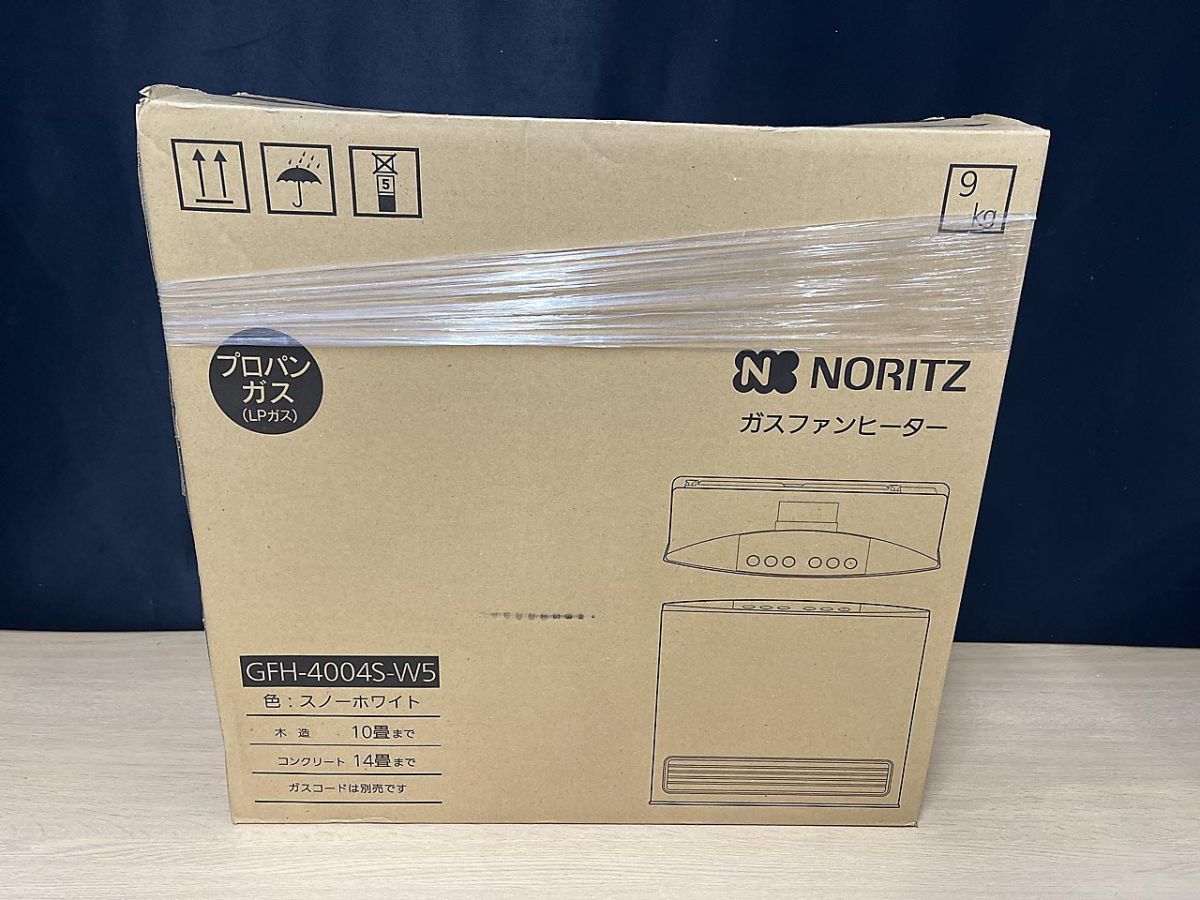 未開封　ノーリツ　GFH-4004S-W5 ガスファンヒーター　プロパンガス 未開封品】NORITZ ノーリツ ガスファンヒーター LPガス用 GFH-4004S-W5