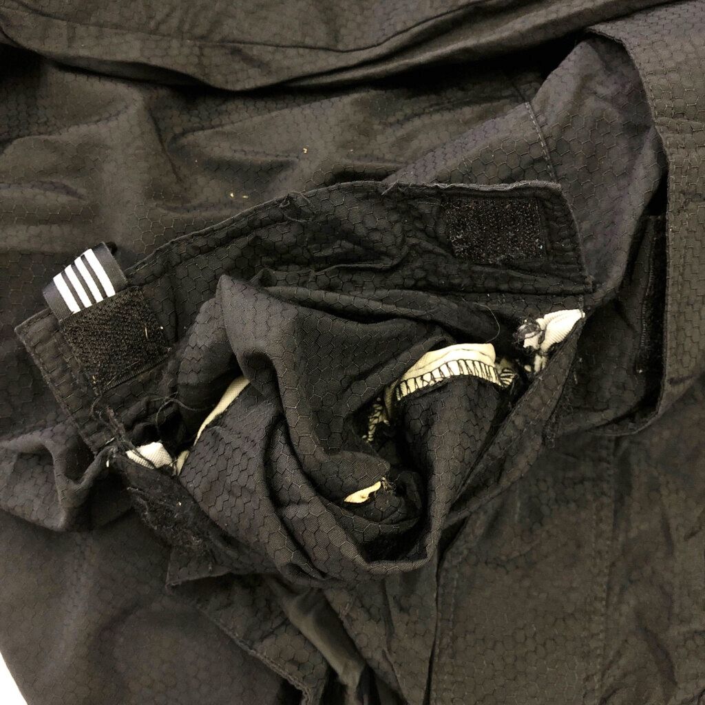 00年代 adidas アディダス マウンテンパーカー ブラック(メンズ L)中古