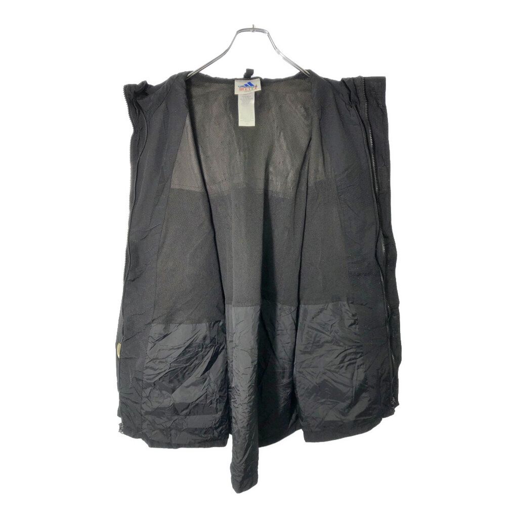 00年代  アディダス マウンテンパーカー ブラック(メンズ L)中古 古着 V8495 00年代 adidas アディダス マウンテンパーカー ブラック(メンズ L)中古