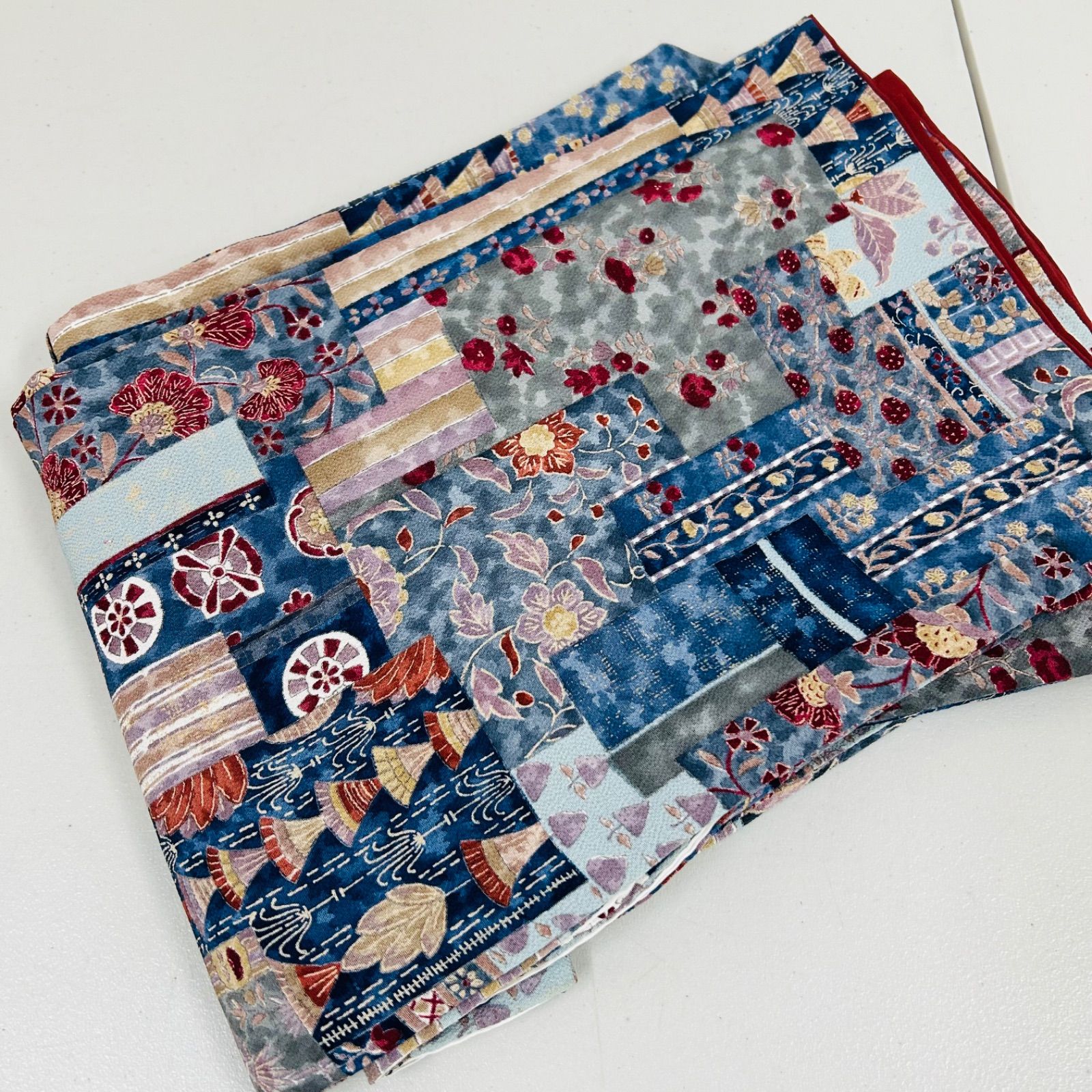 小紋 着物 正絹 5着 着物まとめ売り リメイク材料 m-713 - メルカリ