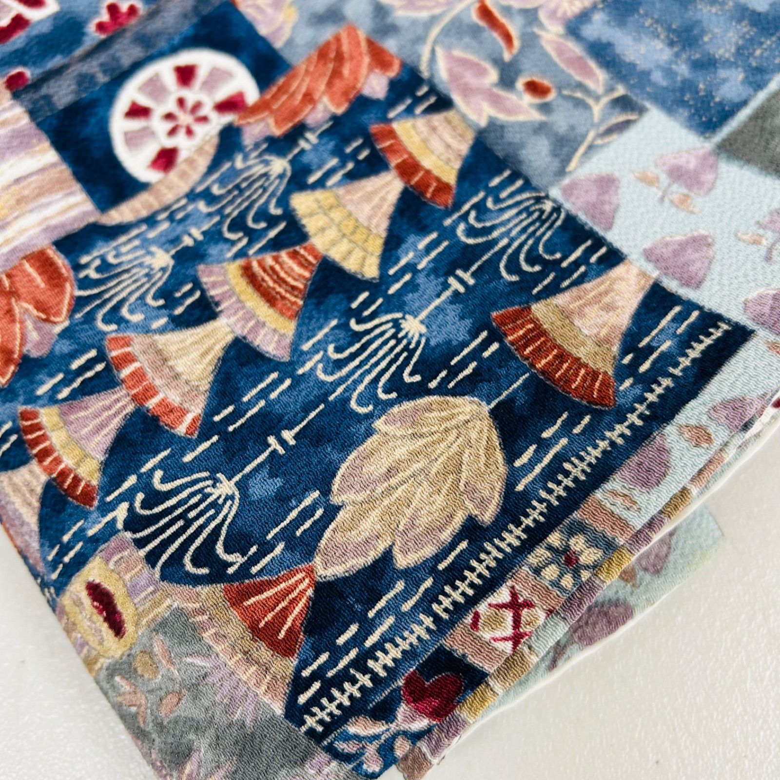 小紋 着物 正絹 5着 着物まとめ売り リメイク材料 m-713 - メルカリ