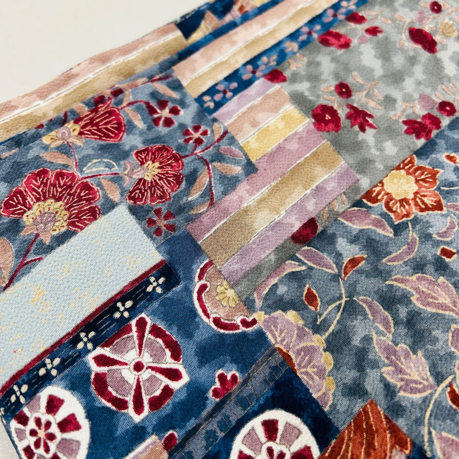 小紋 着物 正絹 5着 着物まとめ売り リメイク材料 m-713 - メルカリ