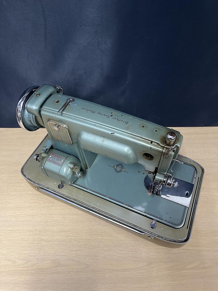 アンティーク、ブラザーミシン ジャンク品】 brother ブラザー ミシン アンティークミシン ☆ - メルカリ