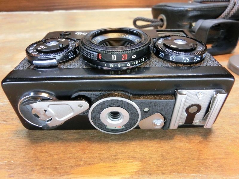 7759 良品 希少 S-Xenar Rollei 35 露出計OK ブラック ローライ