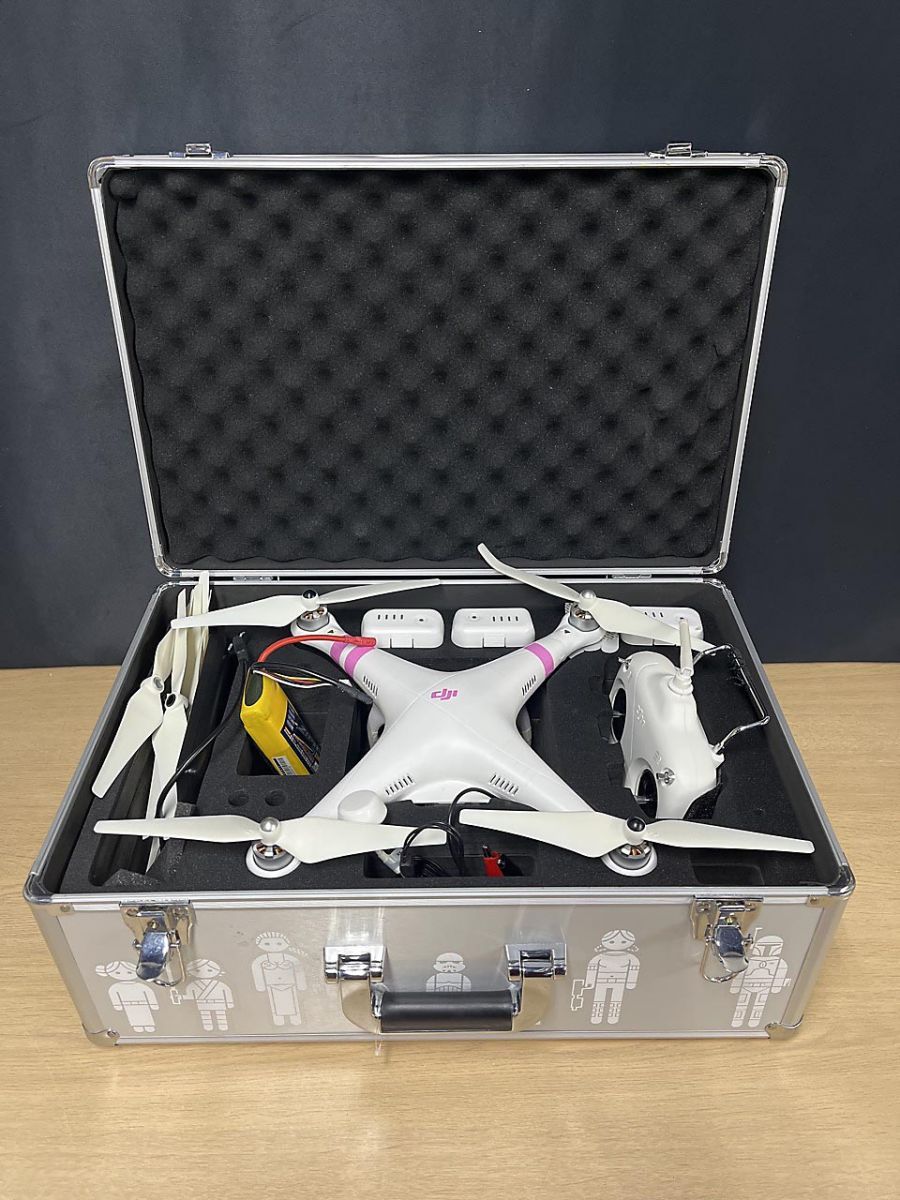 ジャンク品】 DJI ドローン PHANTOM ファントム ハードケース付 P330Z