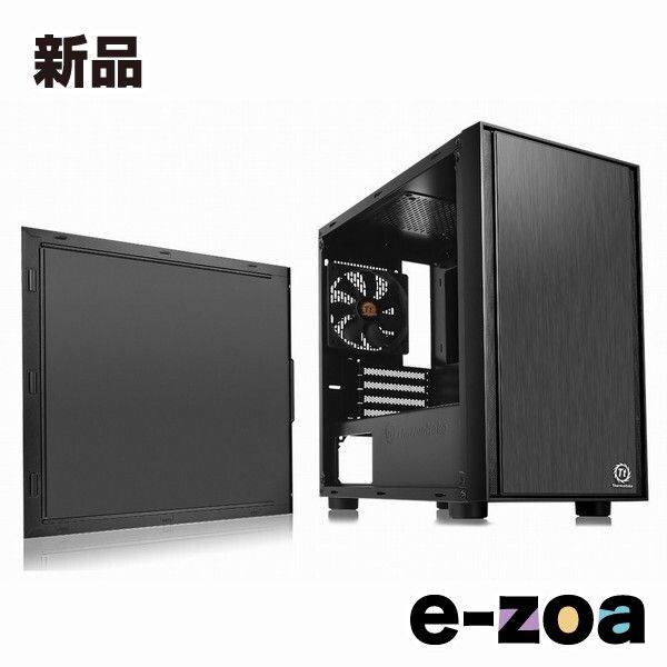 大得価，新作 thermaltake  サーマルテイク ミニタワー型PCケースVersa H17 CA-1J1-00S1NN-00 (2445825) PCケース(自作PC用)