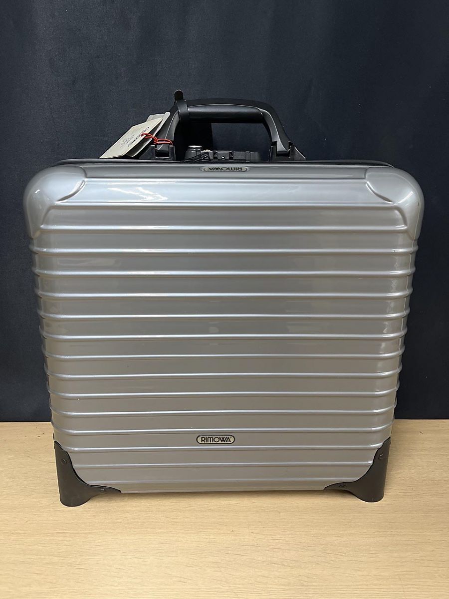 ジャンク品】 RIMOWA リモワ スーツケース 割引 2輪 23L 6566 ☆