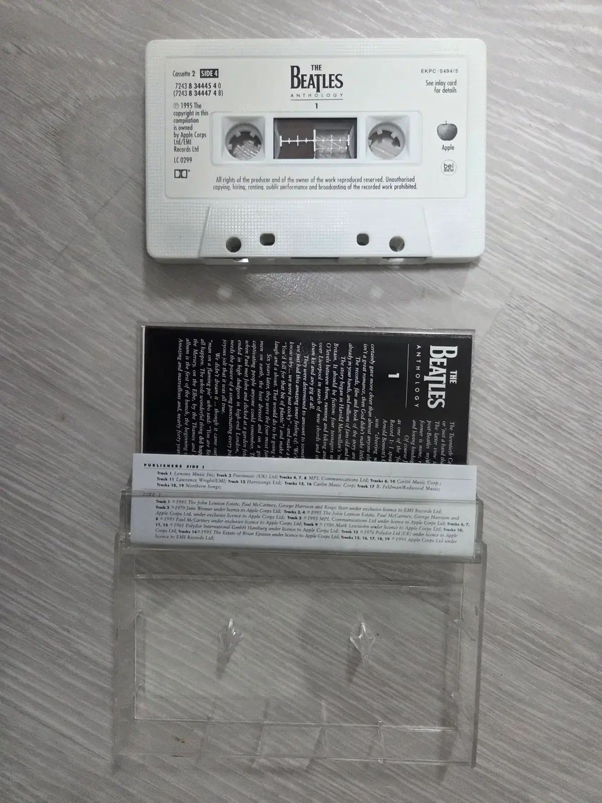 ビートルズ 編集 アルバムイン Anthology 1 TAPE テープ