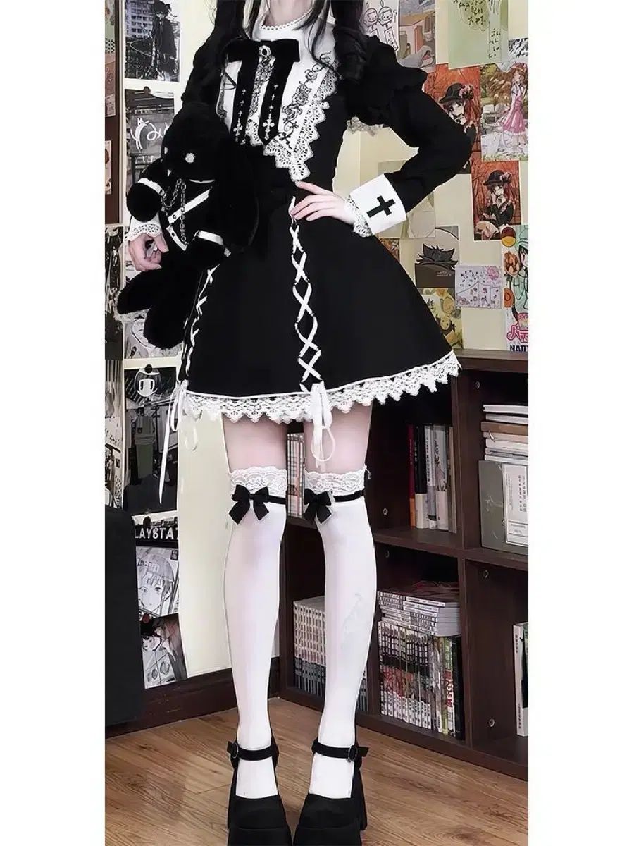  サブカルチャー DARK スタイル ケープ フェイク ONE PIECE セット その他 ビジネススーツ